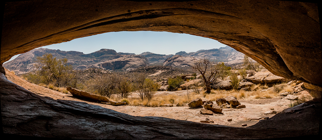 Touring the caves