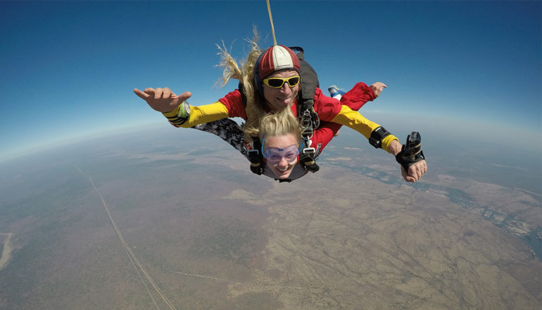 Tandem Skydiving