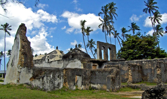 The ruins at Zanzibar