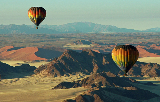 Hot air balloon rides