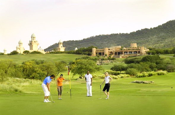 Golfing tour at Sun City