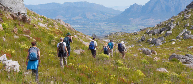 Hiking the Stellenbosch nature reserve