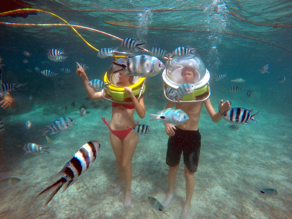 Under Water Sea walk excursion