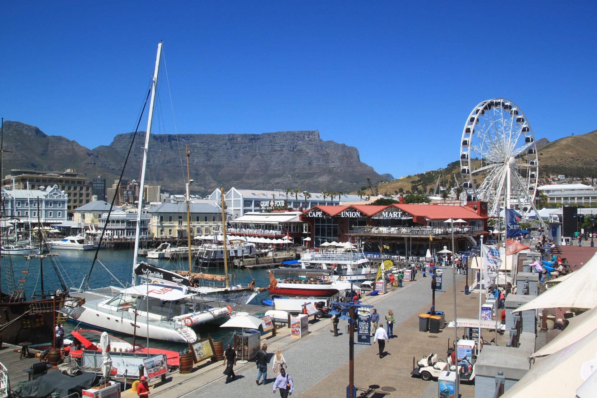 Stopping at V&A Waterfront 