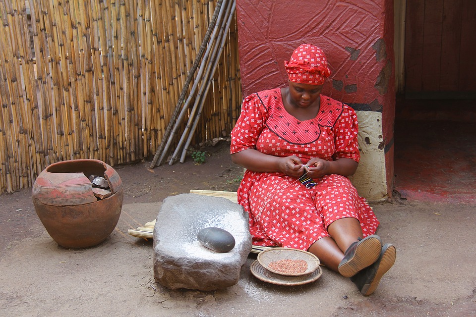 The tour of Lesedi Cultural village