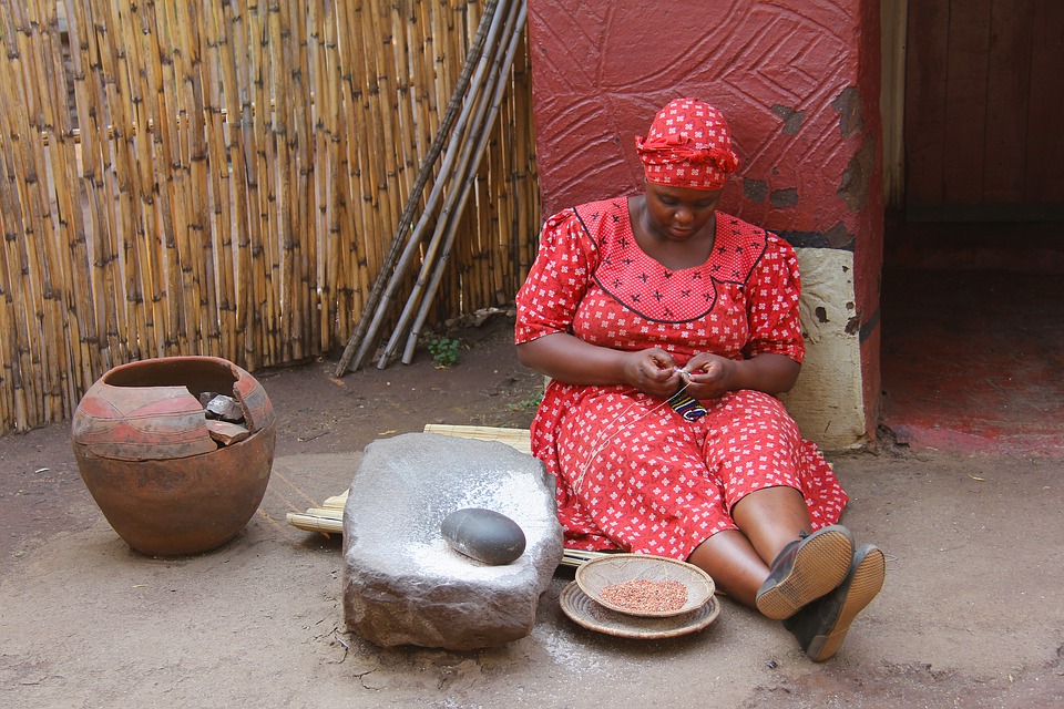 The tour of Lesedi Cultural village