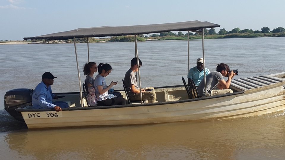 Boat rides at the Tsavo National Park