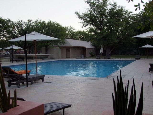 Chilling at the Halali rest camp